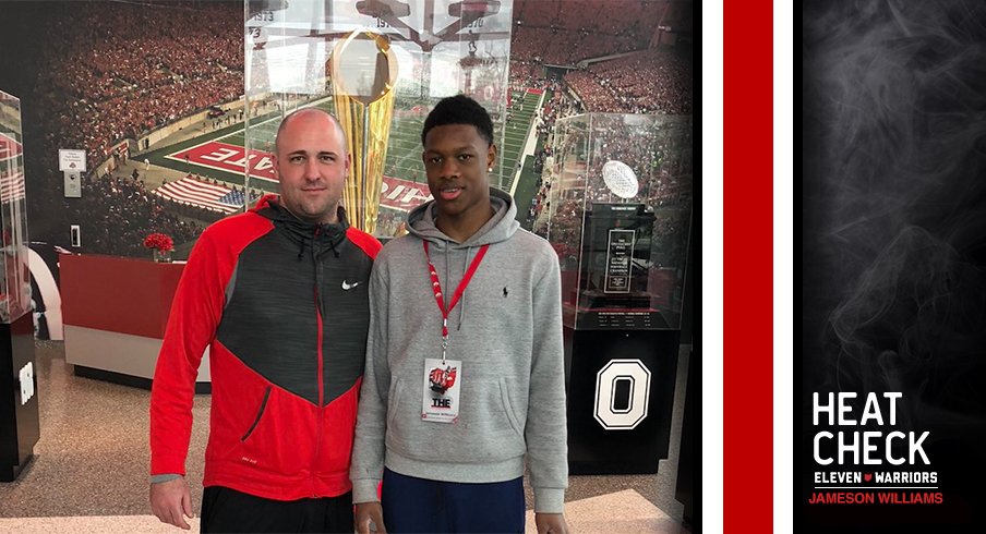 Four-star wideout Jameson Williams will officially visit Ohio State later this month.