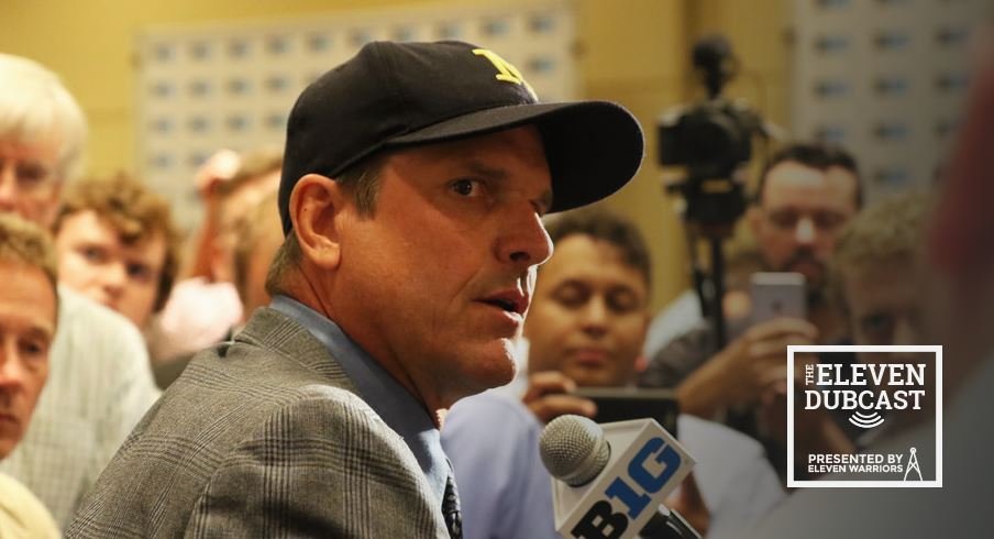 Michigan football head coach Jim Harbaugh