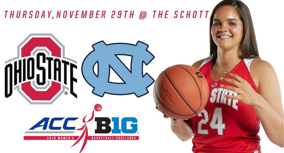 Ohio State will host North Carolina.