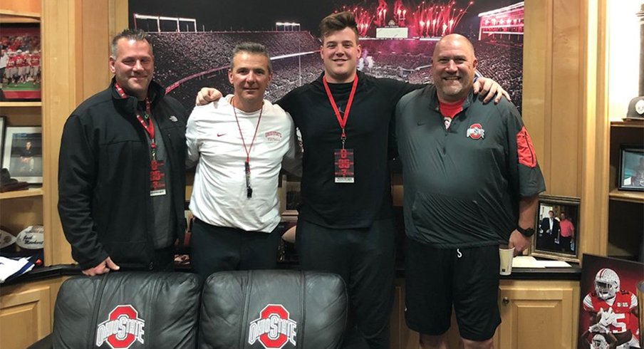 It's looking like an Ohio State vs. Michigan battle for four-star tackle Trevor Keegan.