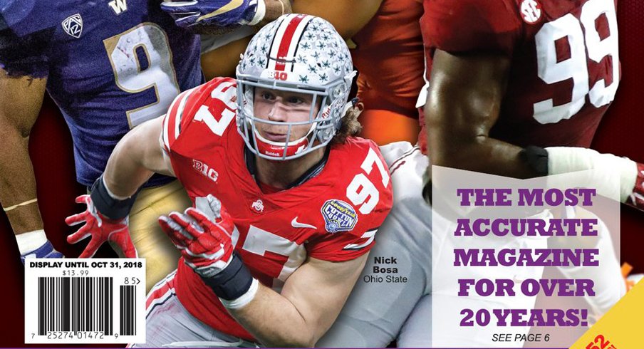 Nick Bosa on Phil Steele's Cover