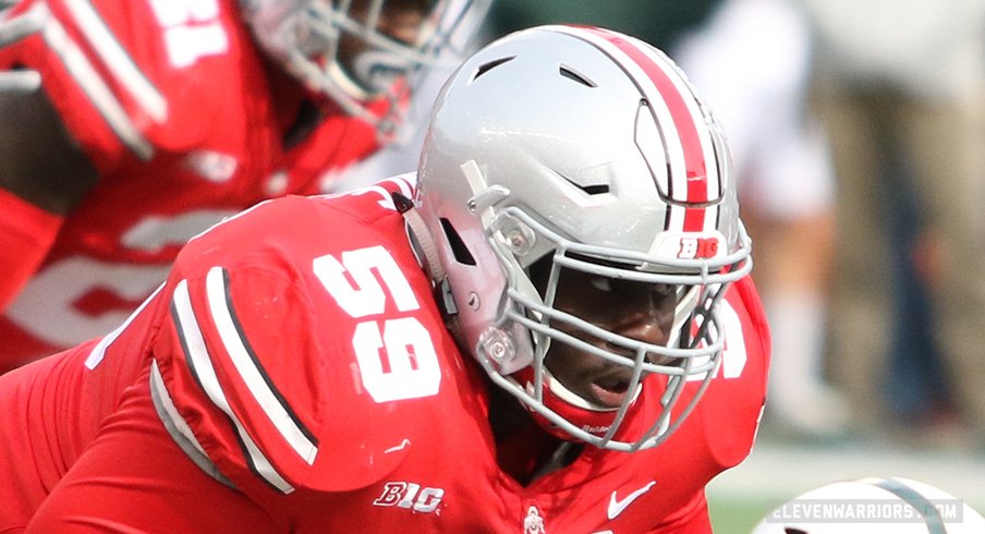 Nick Bosa said tackle Isaiah Prince is ready for a breakout season for the Buckeyes.