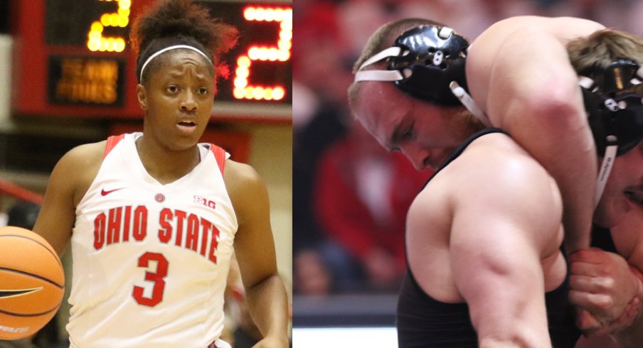 Kelsey Mitchell and Kyle Snyder