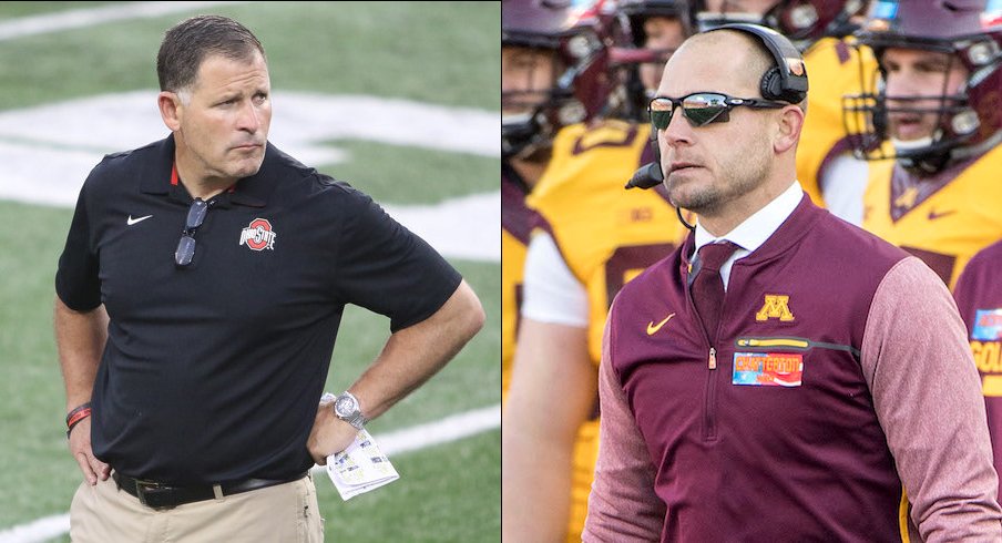 Greg Schiano, P.J. Fleck