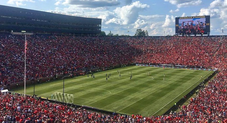 El Michigan Stadium.