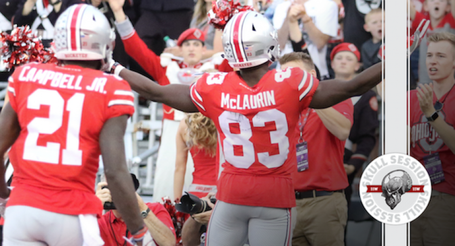 Terry McLaulin celebrates today's Skull Session.