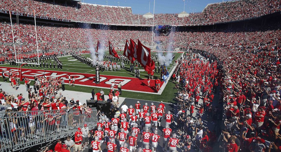 Ohio Stadium prior to last season's game against UNLV