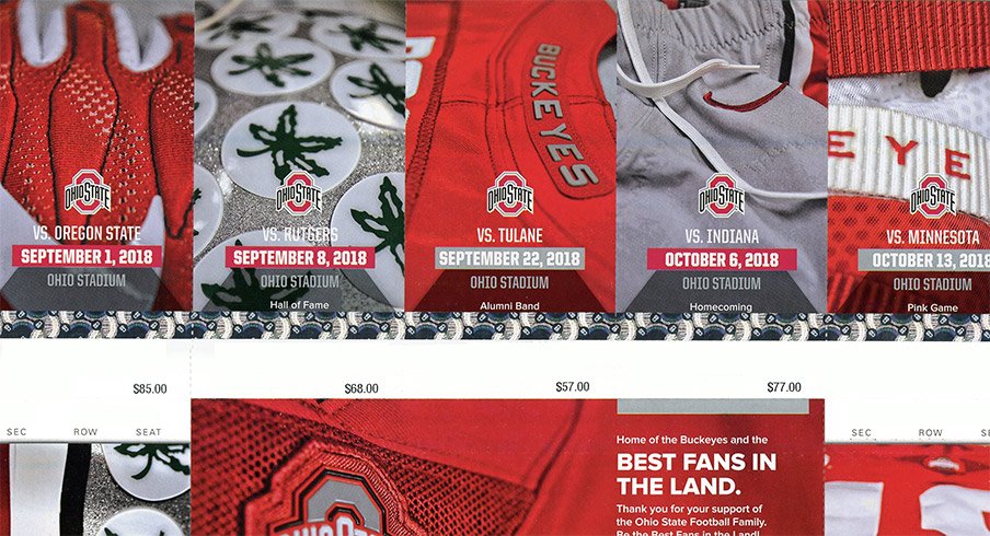 Ohio State's season tickets.