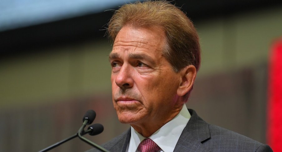 Nick Saban commented on the Urban Meyer situation.
