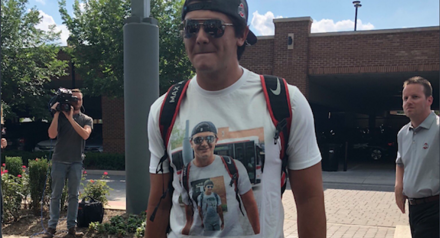 Liam McCullough adds to the shirt inception.