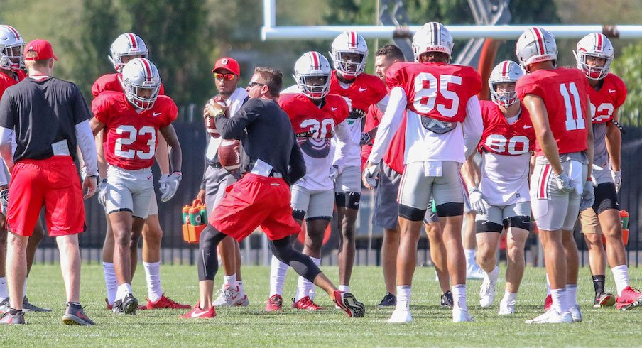 Ohio State's fall practice begins.
