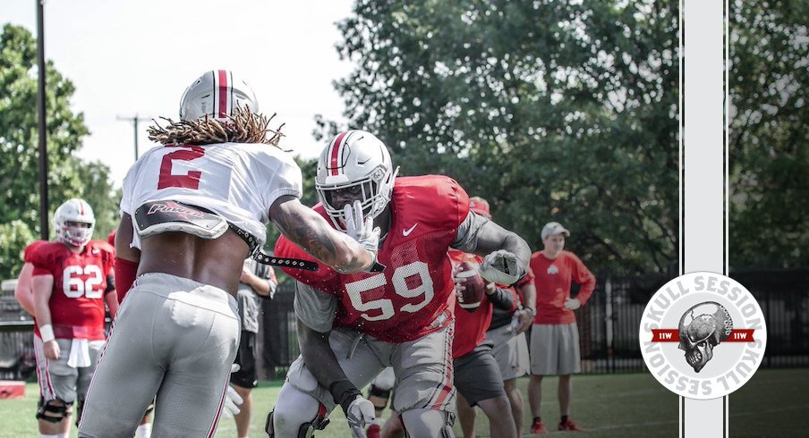 Chase Young battles Isaiah Prince in today's Skull Session.