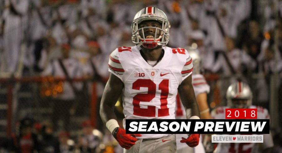 Parris Campbell is poised to lead Ohio State in receiving yards this fall. 