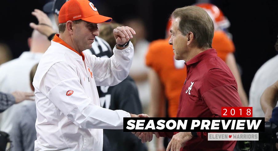 Dabo Swinney and Nick Saban