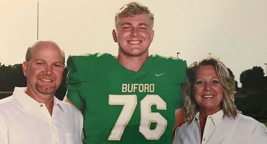 Harry Miller and his parents