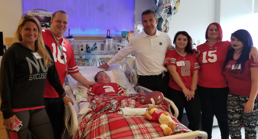 Urban Meyer made a hospital visit