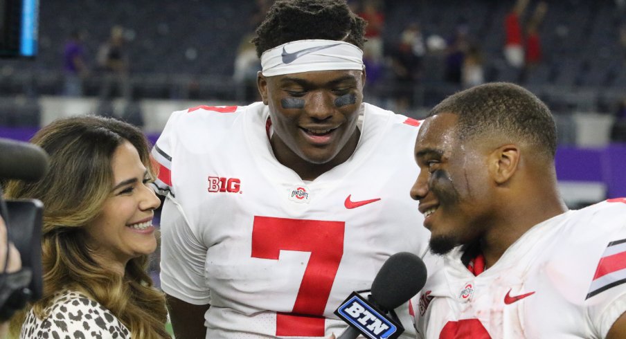 Dwayne Haskins and J.K. Dobbins