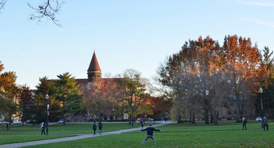 Orton Hall in the Fall