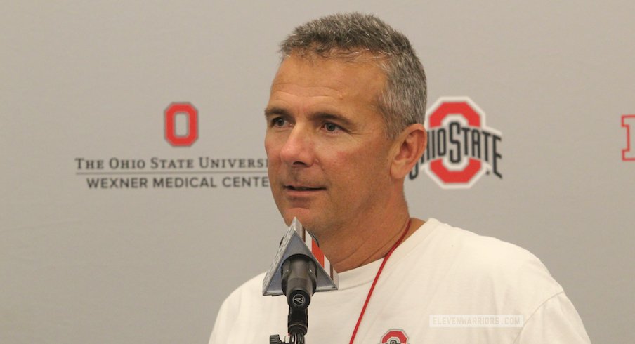 Urban Meyer spoke at his call-in show.