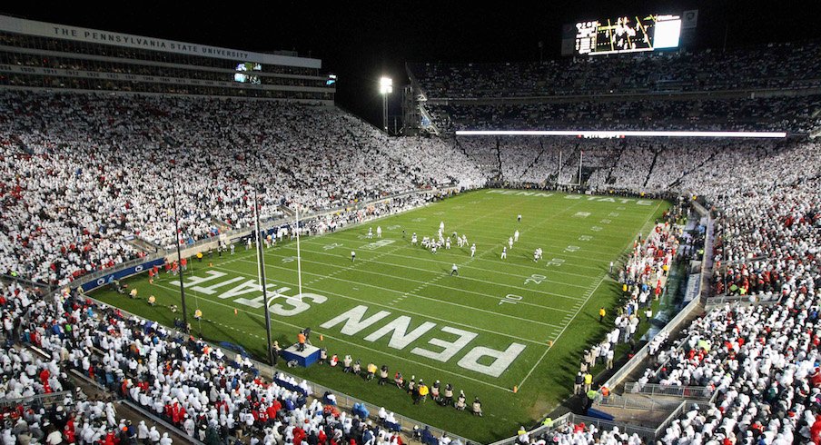 Beaver Stadium during Ohio State's 2016 game at Penn State.