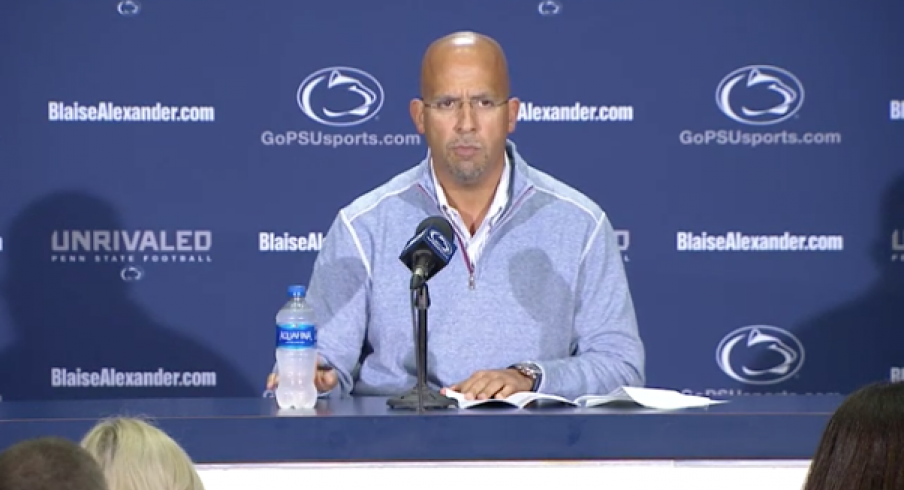 James Franklin said lots of words about Ohio State.