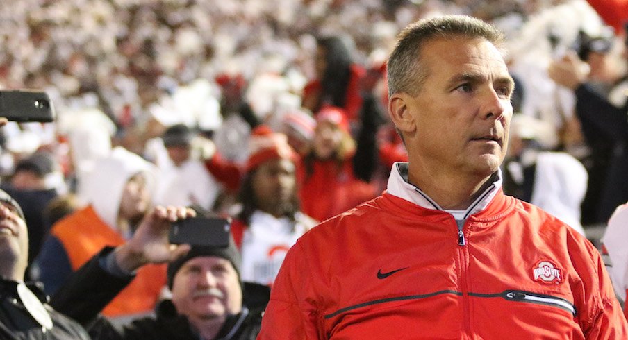 Urban Meyer at Penn State in 2016