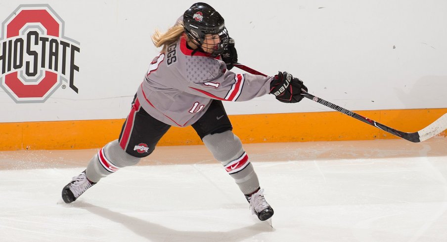 Tatum "Maverick" Skaggs struck twice in Ohio State's win over Quinnipiac on Saturday.