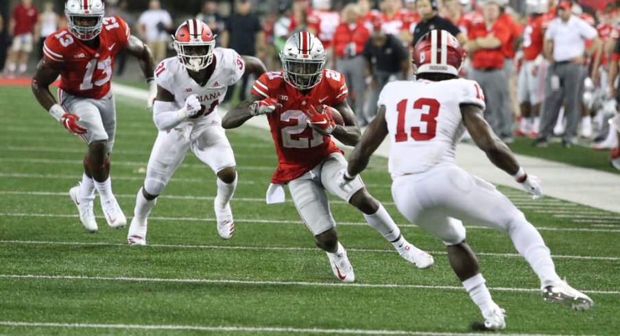 Parris Campbell Cuts it Back Against Indiana