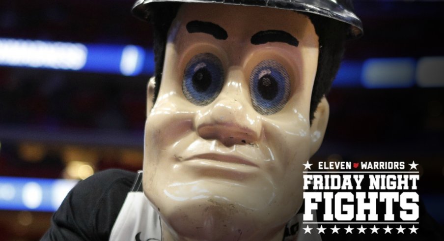 Mar 18, 2018; Detroit, MI, USA; Purdue Boilermakers mascot prior to the game against the Butler Bulldogs in the second round of the 2018 NCAA Tournament at Little Caesars Arena. Mandatory Credit: Raj Mehta-USA TODAY Sports