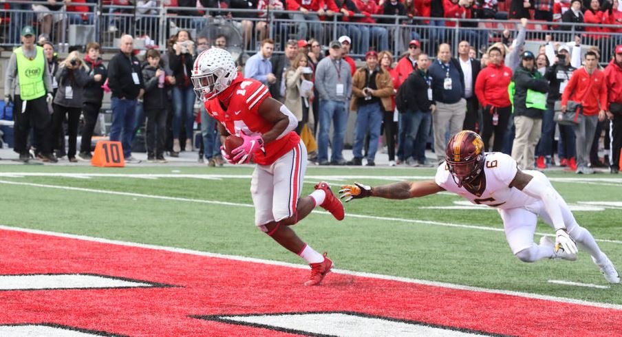 Ohio State wide receiver K.J. Hill