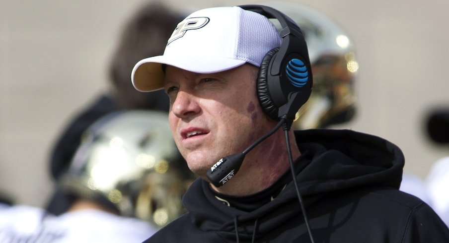 Purdue coach Jeff Brohm