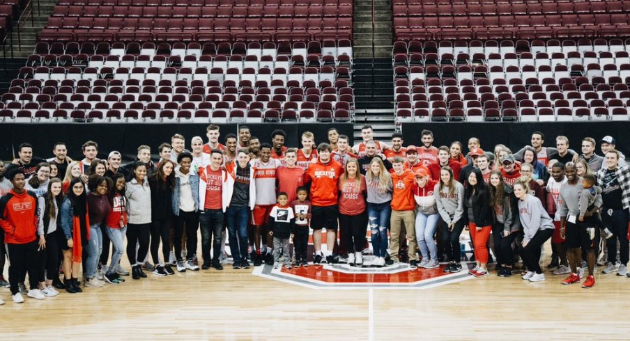Ohio State basketball practice open to students