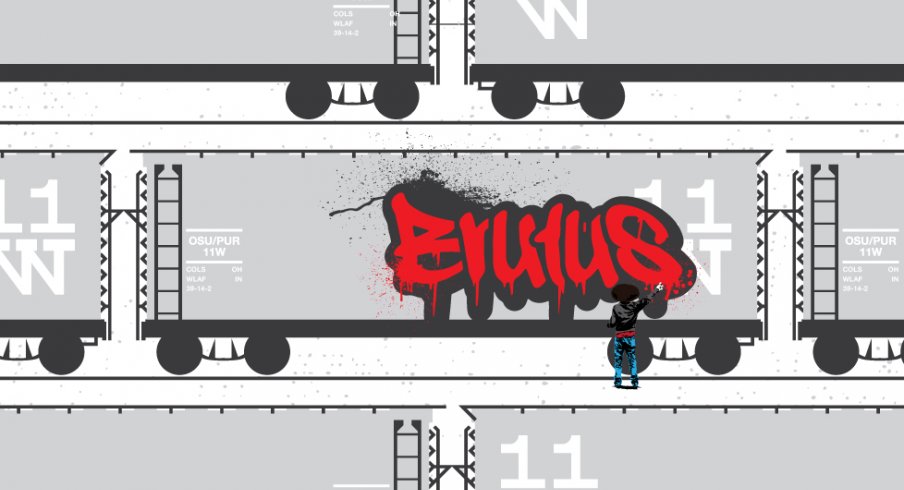 Brutus goes bombing in this week's Game Poster