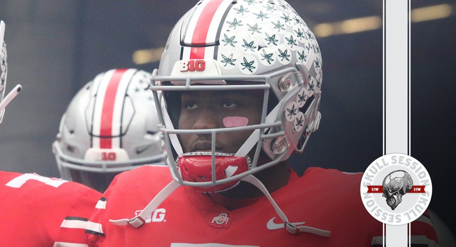 Dwayne Haskins is ready for today's Skull Session.