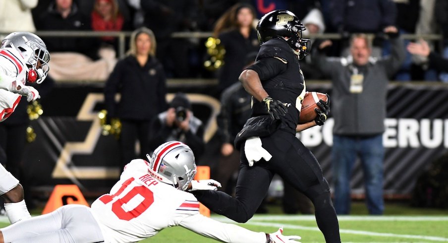 Rondale Moore helped bury the Buckeyes on Saturday night.