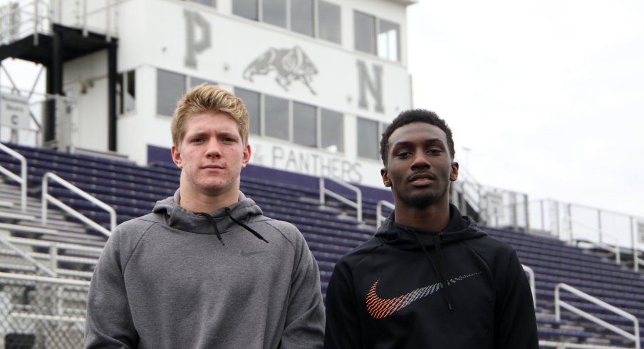 Pickerington North's Jack Sawyer and Chris Scott