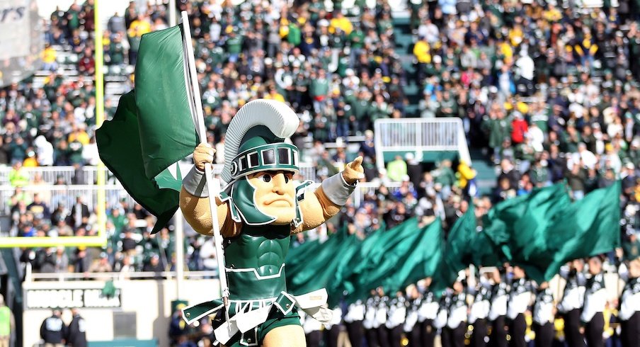 Sparty is ready to rumble.