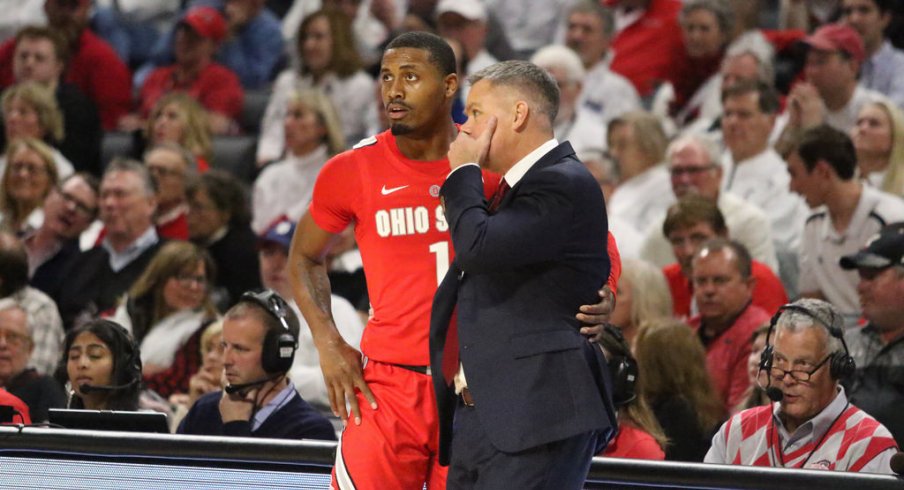 Chris Holtmann and Luther Muhammad