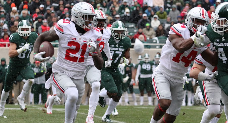 Parris Campbell vs. Michigan State in 2016