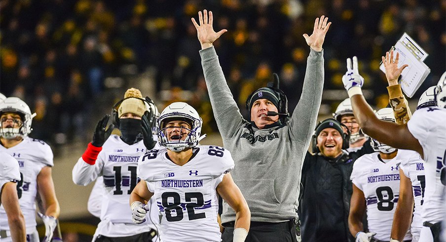 Pat Fitzgerald and the Wildcats clinched a spot in Indy.