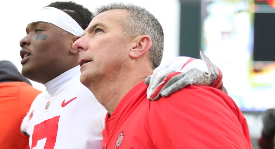 Dwayne Haskins and Urban Meyer