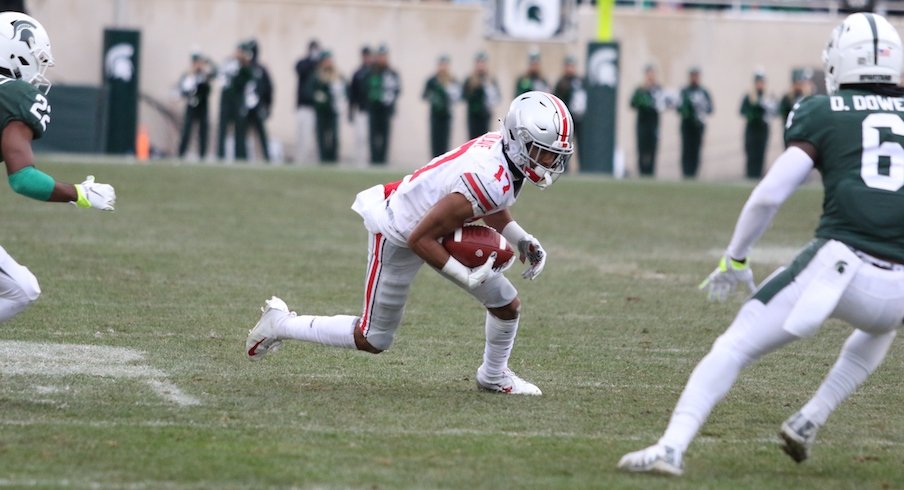 Chris Olave against Michigan State