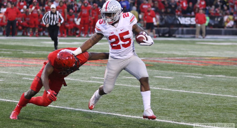 Mike Weber vs. Maryland in 2016