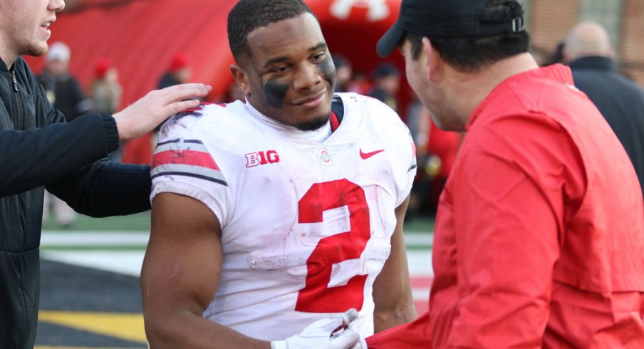 J.K. Dobbins after Ohio State win over Maryland