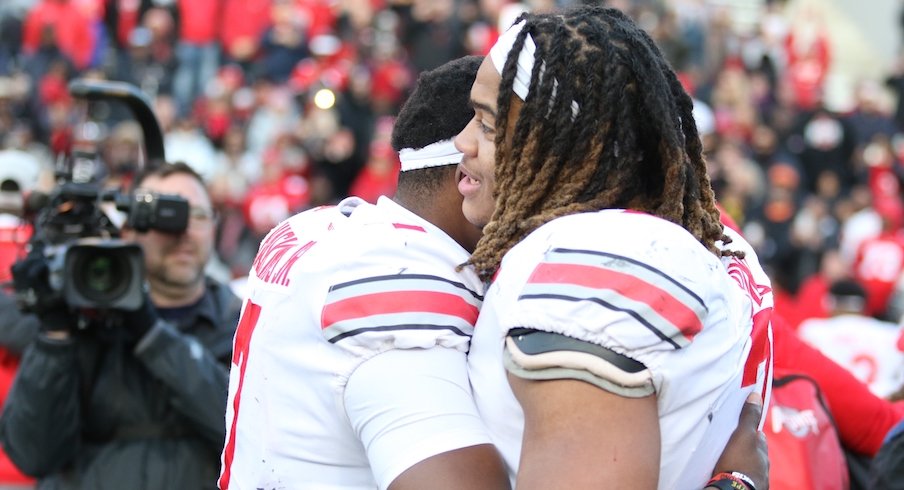 Dwayne Haskins and Chase Young