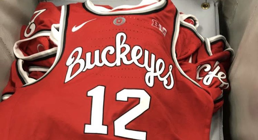 ohio state buckeyes basketball jersey