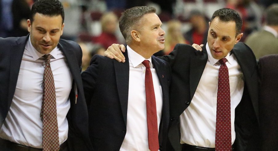 Ryan Pedon, Chris Holtmann and Mike Netti