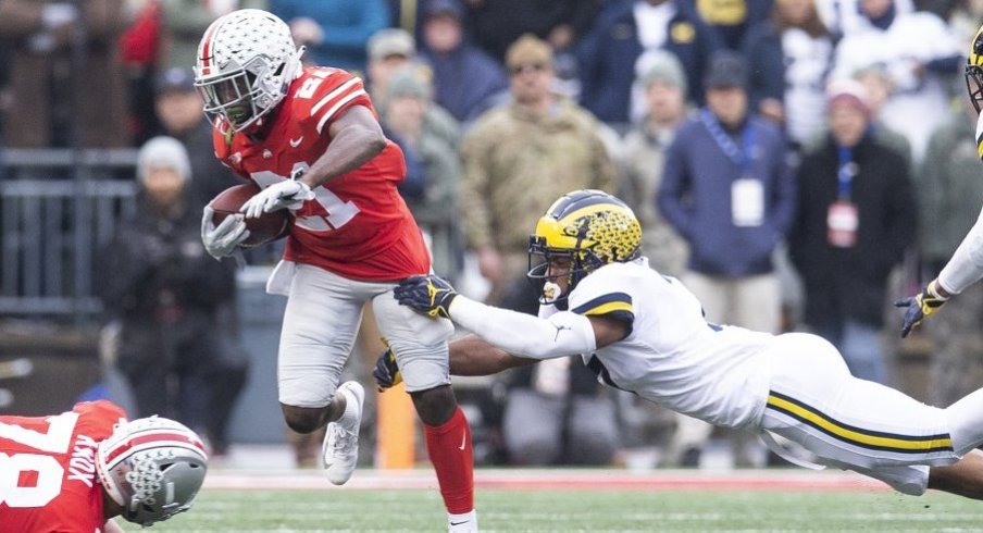 Parris Campbell torched Michigan for 192 receiving yards and two touchdowns.