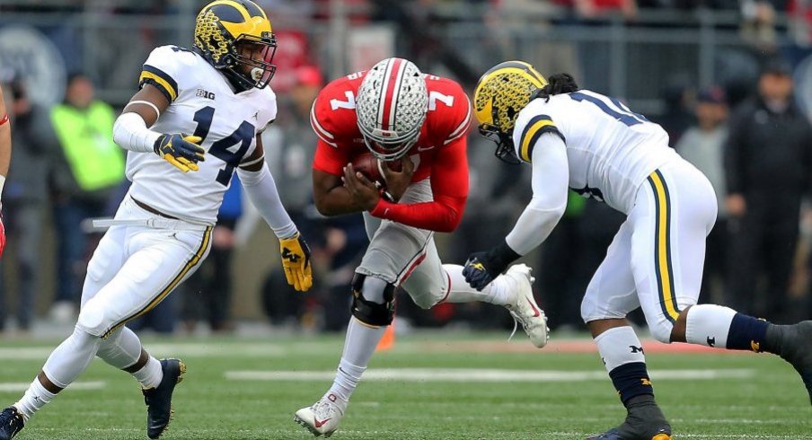 Dwayne Haskins on the move.