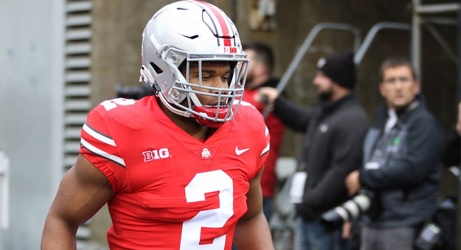 J.K. Dobbins has topped the 1,000-yard mark once again.